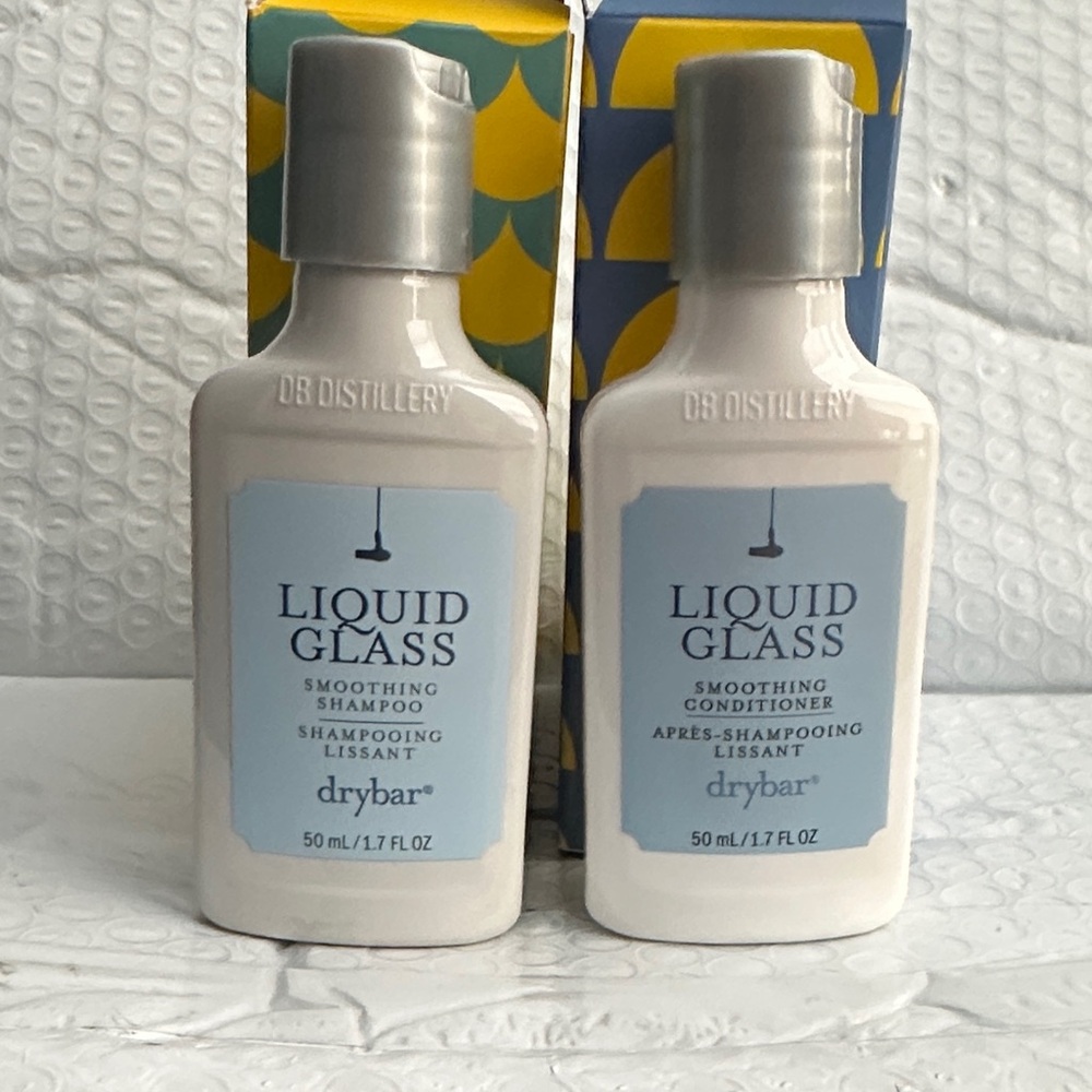 Drybar Liquid Glass Smoothing Duo with Blue Label